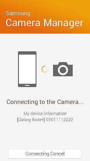 Samsung Camera Manager App Screenshot 0