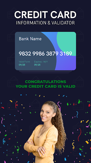 Credit Card Validator - Wallet Screenshot 1