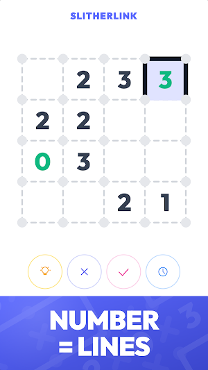 Slitherlink: Loop Logic Puzzle Screenshot 1