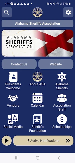 Alabama Sheriffs Association Screenshot 0