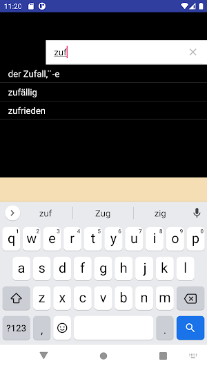 Wortschatz Deutsch A1 A2 B1 Screenshot 2
