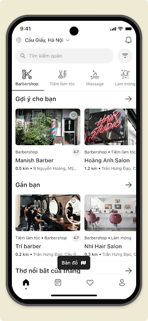 Symshine: Đặt lịch dễ dàng Screenshot 1