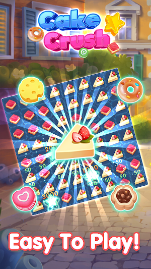 Cake Crush - Match 3 Game Screenshot 0