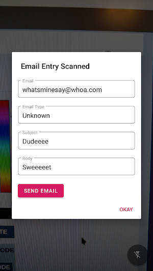 Material QR & Barcode Scanner Screenshot 2
