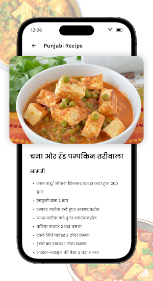 Punjabi Recipes in Hindi Screenshot 2