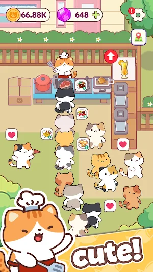Cat Cooking Bar - Food game Screenshot 1
