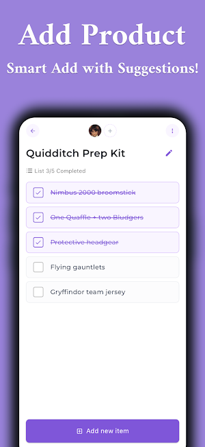 Lixus: Shopping List Screenshot 1