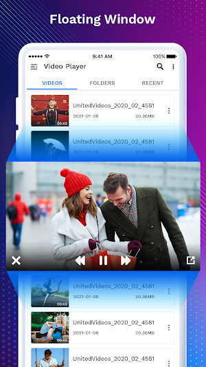 Video Player : HD Video Player All Format Screenshot 1