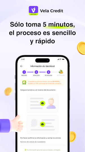 Vela Credit - Tu Crédito Fácil Screenshot 2