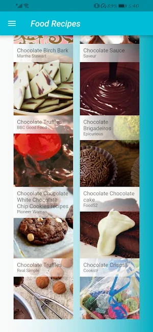 Food Recipes Screenshot 1