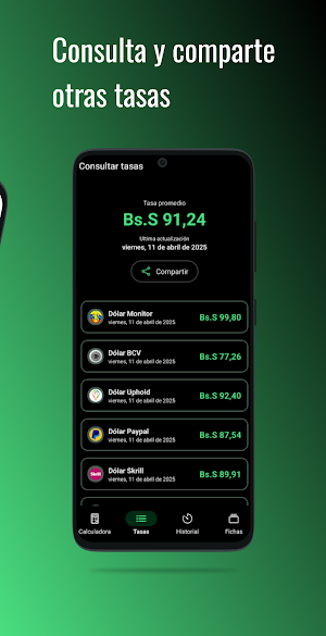 TCambio - Dólar en Venezuela Screenshot 1
