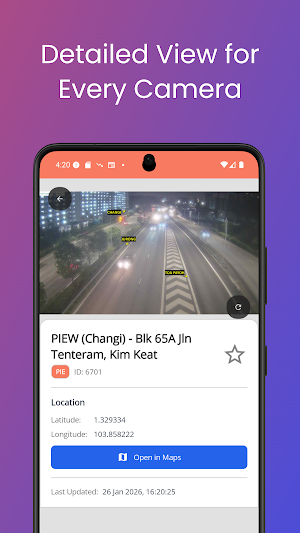SG Traffic Camera Screenshot 2