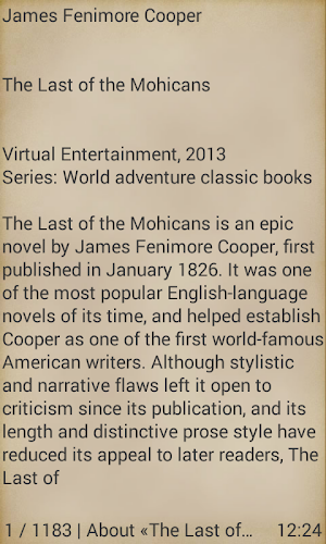 The Last of the Mohicans Screenshot 1