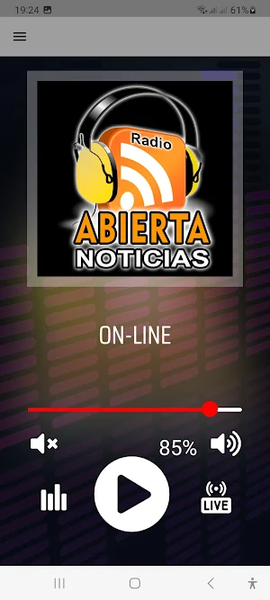 Abierta Noticias Radio Screenshot 1