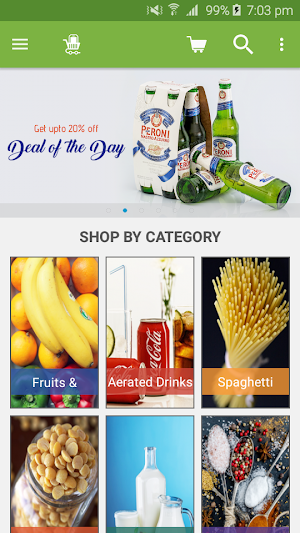Grocery Application for Magento Screenshot 1