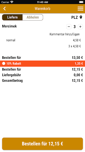 Sevil Döner Screenshot 1