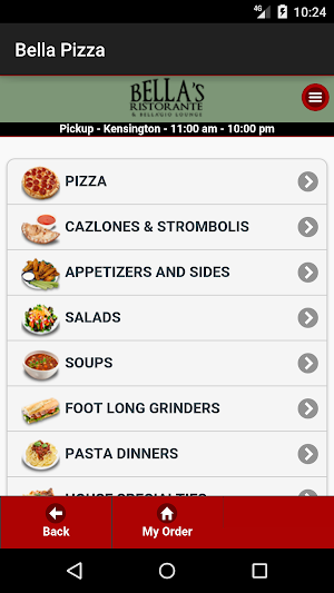 Bella Pizza Screenshot 0