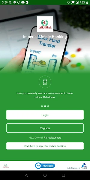 Imperial Mobile Banking Screenshot 1