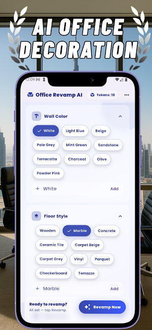 AI Office Decoration Makeover Screenshot 3
