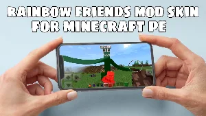 Rainbow Friends Mod Skin MCPE Screenshot 0