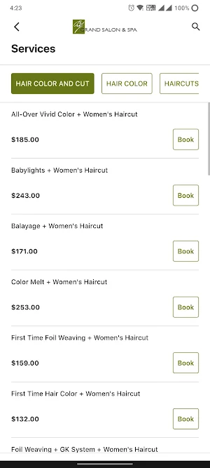 BJ Grand Salon Screenshot 2