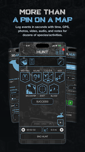 HuntLeague: Hunting Log & Maps Screenshot 3