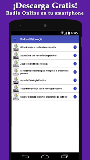 Audios de Psicologia - Radio Online Screenshot 0
