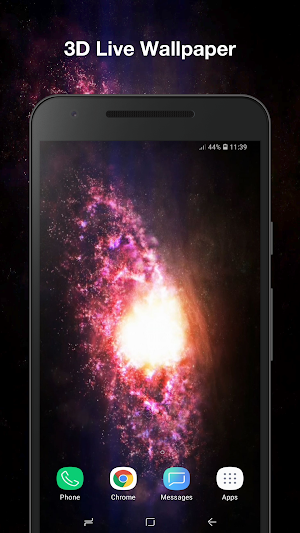 Space World Live Wallpaper Pro Screenshot 0