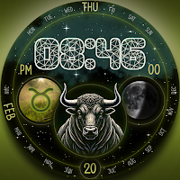 Zodiac Taurus Watch Face