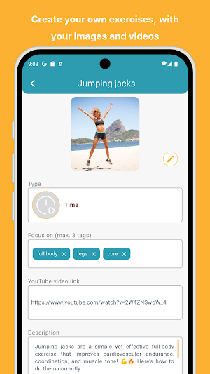 Bravora: Custom Workouts Screenshot 0