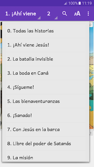 Spanish comic Jesús, El Mesías Screenshot 0