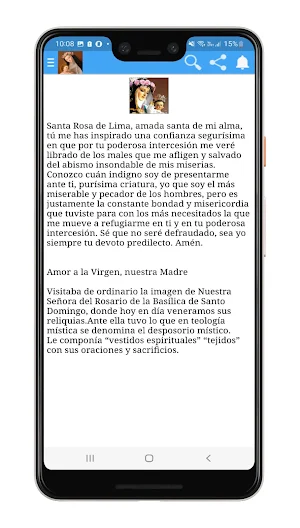 Novena a Santa Rosa de Lima Screenshot 3