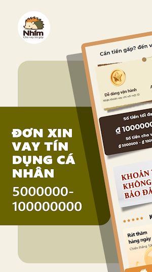 Nhím-Cho vay trả góp Screenshot 1