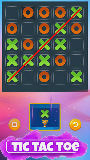Tic Tac Toe 2 Player: XO 2024 Screenshot 0