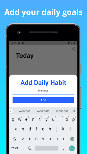 Daily Habits Tracker Screenshot 0