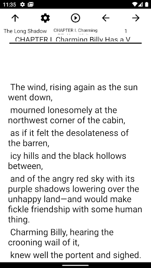 Book, The Long Shadow Screenshot 1