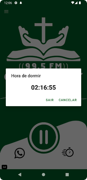 Rádio Evangelizar FM Screenshot 2