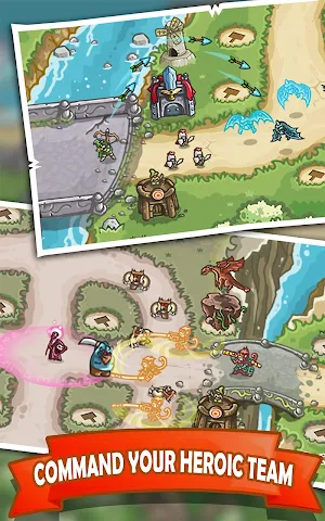 Kingdom Defense 2: Empire Warriors - Tower Defense Screenshot 1