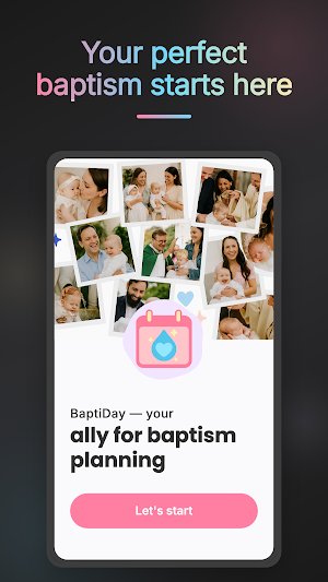 BaptiDay - Baptism Organizer Screenshot 0