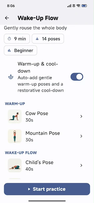 Yoga & Stretching Studio Screenshot 2