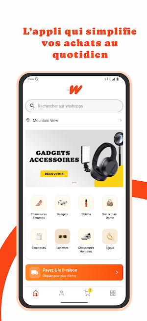 Wishopps - L'appli Shopping Screenshot 1