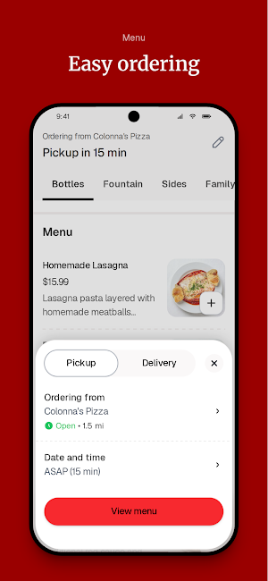 Colonna's Pizza Screenshot 2