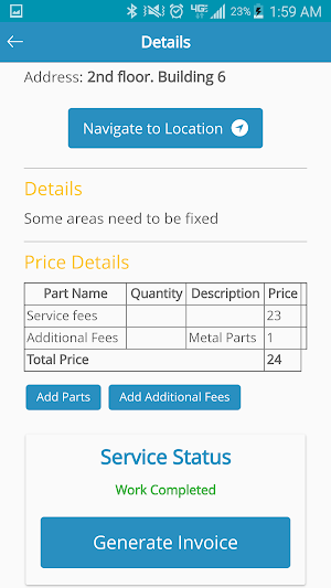 Profix Technician Screenshot 1