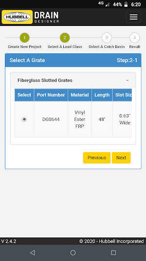 Polycast Drain Designer Screenshot 2
