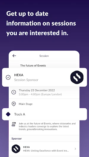Phacilitate Events Screenshot 2