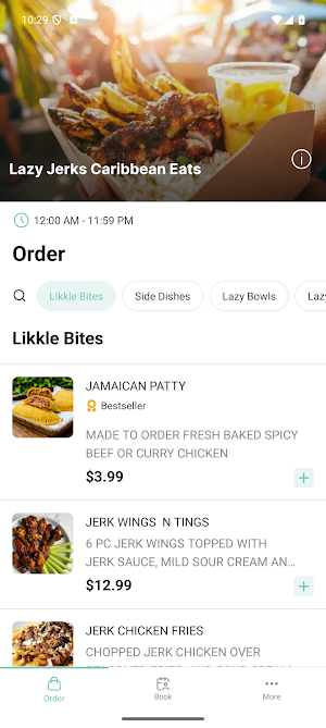 Lazy jerk Caribbean eats Screenshot 0