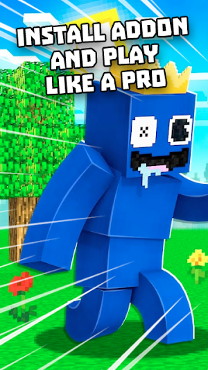 Rainbow Friends Mod for MCPE Screenshot 1