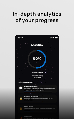 QUIT Smoking SOS App Screenshot 1