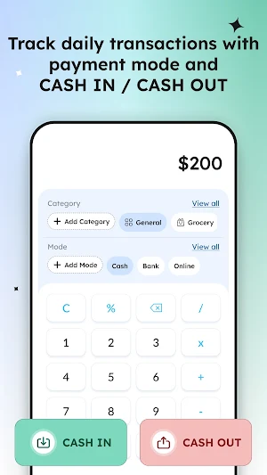 Shop Cash Manager & Calculator Screenshot 1