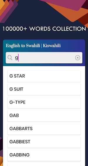 Swahili English Translator-Free Swahili Dictionary Screenshot 2